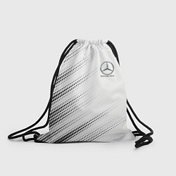 Рюкзак-мешок Mercedes-Benz - White, цвет: 3D-принт