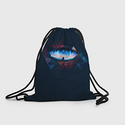 Рюкзак-мешок The lone wolf, цвет: 3D-принт