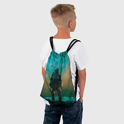 Рюкзак-мешок PREY ЗЕМЛЯ, цвет: 3D-принт — фото 2