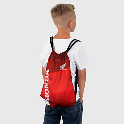 Рюкзак-мешок Honda - Red, цвет: 3D-принт — фото 2