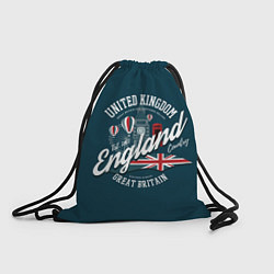 Рюкзак-мешок Англия England, цвет: 3D-принт