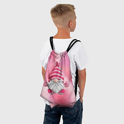 Рюкзак-мешок Зимний гном, цвет: 3D-принт — фото 2