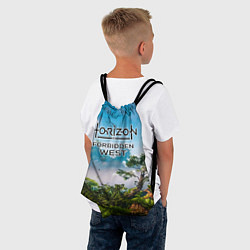 Рюкзак-мешок Horizon Forbidden West Хоризон Запретный Запад, цвет: 3D-принт — фото 2