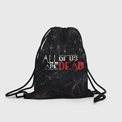 Рюкзак-мешок Мы все мертвы Сериал Логотип, цвет: 3D-принт