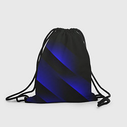 Рюкзак-мешок Blue Fade 3D Синий градиент, цвет: 3D-принт