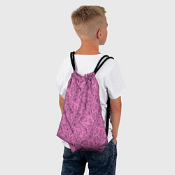 Рюкзак-мешок Узор тюльпанов, цвет: 3D-принт — фото 2