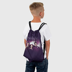Рюкзак-мешок Персонажи Twilight, цвет: 3D-принт — фото 2