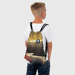 Рюкзак-мешок BMW Night route, цвет: 3D-принт — фото 2