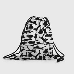 Рюкзак-мешок Домашний котик, цвет: 3D-принт