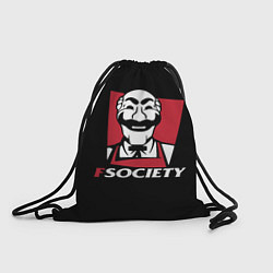 Рюкзак-мешок FSOCIETY HACKING, цвет: 3D-принт