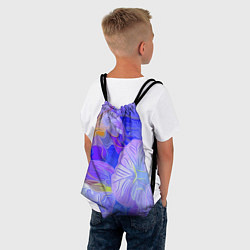 Рюкзак-мешок Fashion flowers pattern, цвет: 3D-принт — фото 2