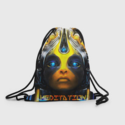 Рюкзак-мешок Meditation 2022, цвет: 3D-принт