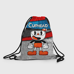 Рюкзак-мешок Cuphead Красная чашечка, цвет: 3D-принт
