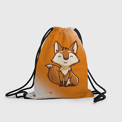 Рюкзак-мешок ЛИСИЧКА Градиент, цвет: 3D-принт