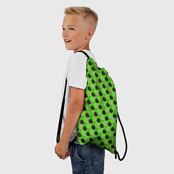 Рюкзак-мешок Свидетель из Фрязино зеленый, цвет: 3D-принт — фото 2