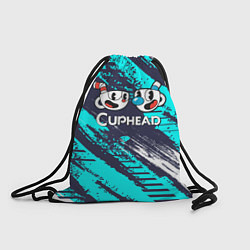 Рюкзак-мешок Cuphead две чашечки, цвет: 3D-принт