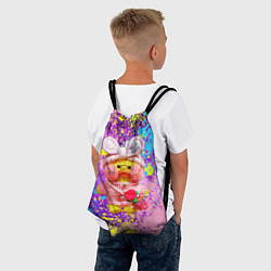 Рюкзак-мешок ИГРУШКА УТЯ ЛАЛАФАНФАН БРЫЗГИ, цвет: 3D-принт — фото 2