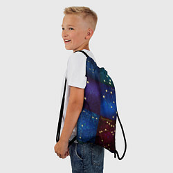 Рюкзак-мешок Созвездия Северного полушария летом, цвет: 3D-принт — фото 2