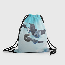 Рюкзак-мешок Angel Hearts, цвет: 3D-принт