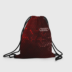 Рюкзак-мешок AUDI Соты, цвет: 3D-принт