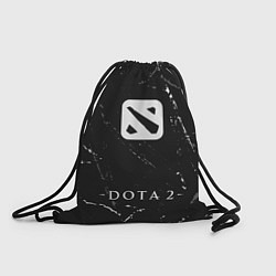 Рюкзак-мешок DOTA 2 - Потертости, цвет: 3D-принт