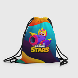 Рюкзак-мешок BrawlStars Bonny, цвет: 3D-принт