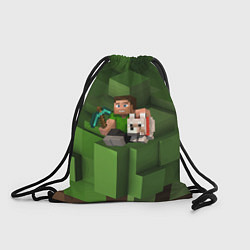 Рюкзак-мешок Minecraft Heroes Video game, цвет: 3D-принт