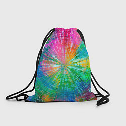 Рюкзак-мешок АБСТРАКЦИЯ РАДУЖНАЯ, цвет: 3D-принт