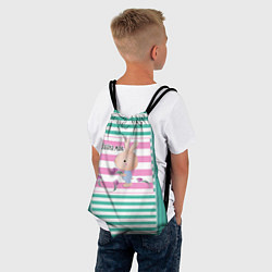 Рюкзак-мешок Веселый рисунок -Зайка моя, цвет: 3D-принт — фото 2
