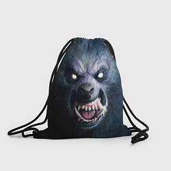 Рюкзак-мешок Оборотень - Волк, цвет: 3D-принт