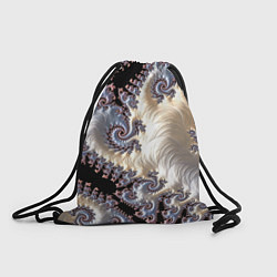 Рюкзак-мешок Авангардный фрактальный паттерн Avant-garde fracta, цвет: 3D-принт