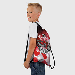 Рюкзак-мешок MotoSport - Мото, цвет: 3D-принт — фото 2