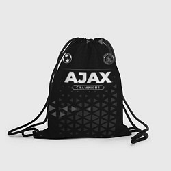 Рюкзак-мешок Ajax Champions Uniform, цвет: 3D-принт