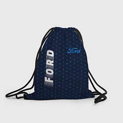 Рюкзак-мешок FORD Ford - Абстракция, цвет: 3D-принт
