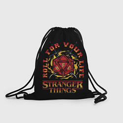 Рюкзак-мешок HFC STRANGER THINGS, цвет: 3D-принт