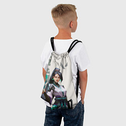 Рюкзак-мешок SAGE VALORANT, цвет: 3D-принт — фото 2