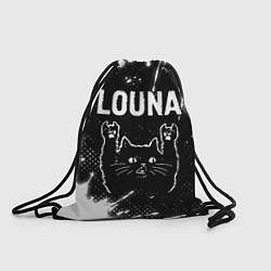 Рюкзак-мешок Группа Louna и Рок Кот, цвет: 3D-принт