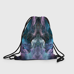 Рюкзак-мешок Облака неонового цвета Neon colored clouds, цвет: 3D-принт