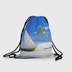 Рюкзак-мешок Island of hawaii, цвет: 3D-принт