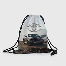 Рюкзак-мешок Toyota Land Cruiser 300 Sport, цвет: 3D-принт