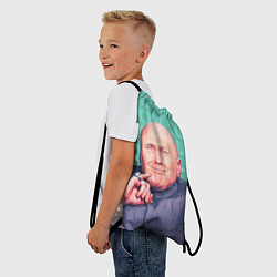 Рюкзак-мешок Дональд Трамп, Доктор Зло, цвет: 3D-принт — фото 2