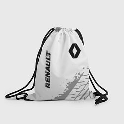 Мешок для обуви Renault Speed на светлом фоне со следами шин