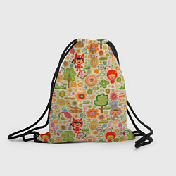 Рюкзак-мешок CHILDREN IN NATURE, цвет: 3D-принт