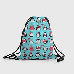 Рюкзак-мешок PENGUINS ON THE POSITIVE, цвет: 3D-принт