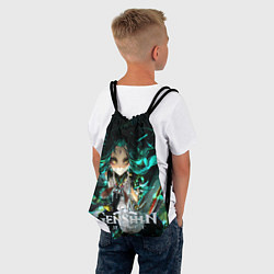 Рюкзак-мешок Сяо-защитник якса, цвет: 3D-принт — фото 2
