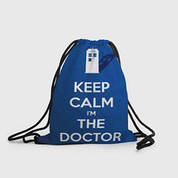 Мешок для обуви Keep calm Im the Doctor