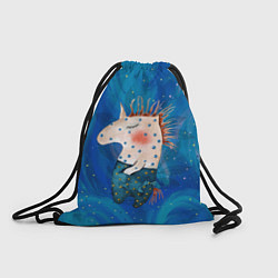 Рюкзак-мешок Конь в звездочках, цвет: 3D-принт