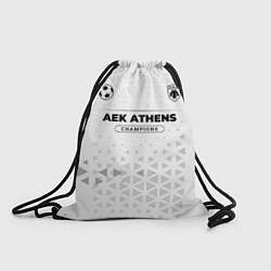 Рюкзак-мешок AEK Athens Champions Униформа, цвет: 3D-принт