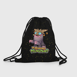 Рюкзак-мешок My singing Monsters - Чародейчик, цвет: 3D-принт