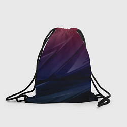 Рюкзак-мешок Geometry violet dark, цвет: 3D-принт